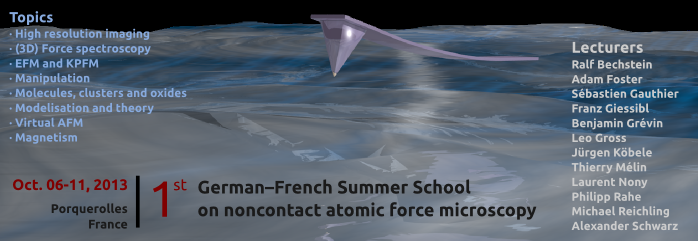 German-French Summer School on nc-AFM